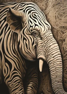 Imagen de diseño / Animales | ASPECT01 | Elephant