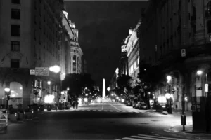 Claudio Sacomano | CS008BW | Obelisco por Diagonal Norte