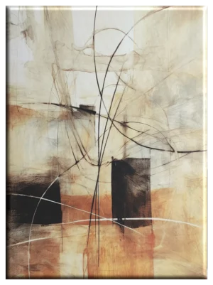 Imagen de diseño / Abstracto | MA.ISO.002 B5070 | Tríptico Tierras II