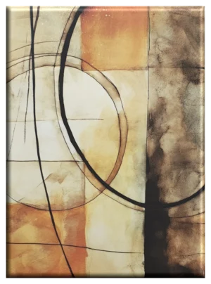 Imagen de diseño / Abstracto | MA.ISO.003 B5070 | Tríptico Tierras III