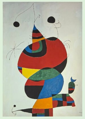 Joan Miró | Li3001 | Mujer pájaro