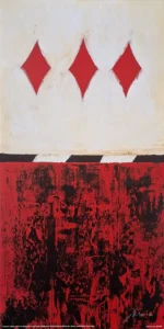 Liz Jardine | Li3024 | Three of diamonds