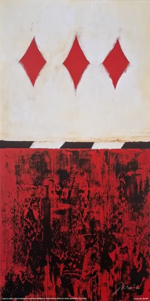 Liz Jardine | Li3024 | Three of diamonds