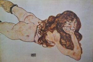 Egon Schiele | Li31022 | Nudoi di ragazza