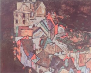 Egon Schiele | Li0374 | Krumau
