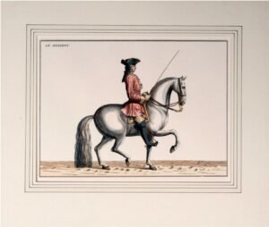 Grabado Antiguo | LI0622 | Le Diligent /incluye passepartout acuarelado