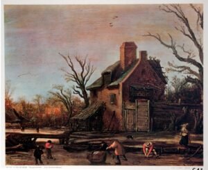 E. Van de Velde | Li0641 | Paesaggio invernale