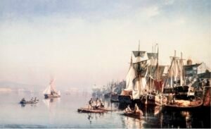 Carl Neuman | Li0647 | A view of London