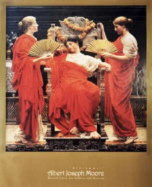 Albert Joseph Moore | LI0870 | Midsummer (1887)