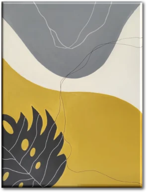 Armando Bonseñor | AB015 | Abstracto hojas I