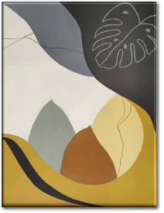 Armando Bonseñor | AB016 | Abstracto hojas II