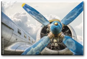 Frank Peters | AS412760441 B70100 | Engine close up on blue sky