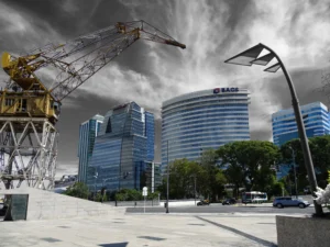 Claudio Sacomano | CS134BWC | Catalinas desde Puerto Madero