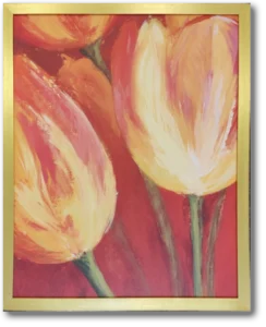 Silvia Mei | E 4SM2384 | Orange Tulips (detail)