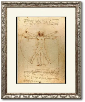 Leonardo da Vinci | E ELDV002 | Vitruvian Man (circa 1492)