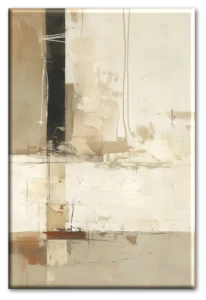 Imagen de diseño / Abstracto | MA.ABS.020 B70100 | Abstracto Tierras y negro I