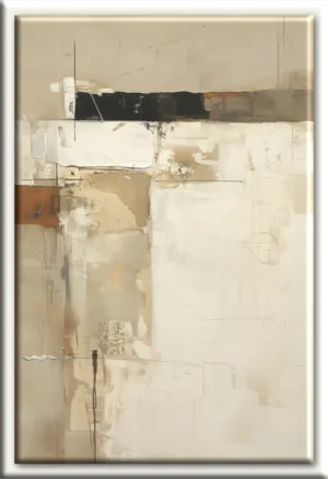 Imagen de diseño / Abstracto | MA.ABS.021 B70100 | Abstracto Tierras y negro II