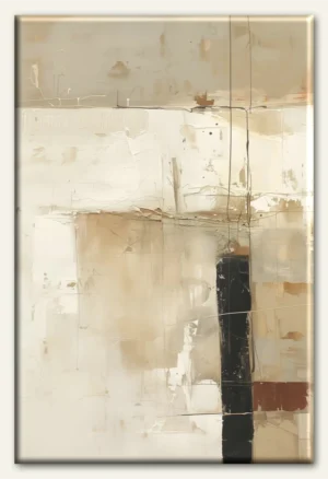 Imagen de diseño / Abstracto | MA.ABS.022 B70100 | Abstracto Tierras y negro III