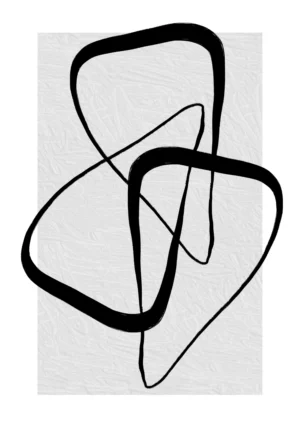 Imagen de diseño / Abstracto | MA006 | Abstracto Blanco Negro Gris 13