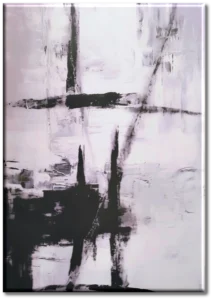 Imagen de diseño / Abstracto | MA030 B70100 | Abstracto blanco y negro I