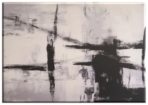 Imagen de diseño / Abstracto | MA030 B70100 | Abstracto blanco y negro I (copia)