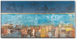 Anónimo | MA038 B70140 | Abstracto azul