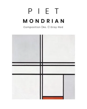 Piet Mondrian | MA3875564 | Composition No. 1 Gray Red