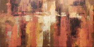 Silvia Vassileva | W3625 | Abstracto tierras rojizas