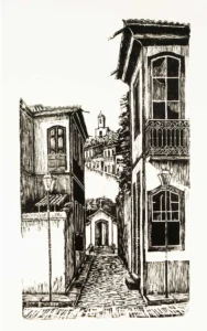 Símil litografía | Li1354 | Pueblo I