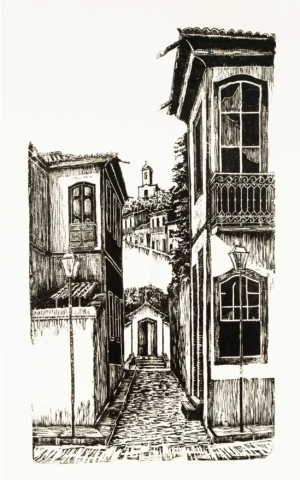 Símil litografía | Li1354 | Pueblo I