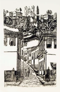 Símil litografía | Li1355 | Pueblo II