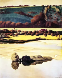 F. Vallotton  | Li1356 | Dordogne á Carrenac