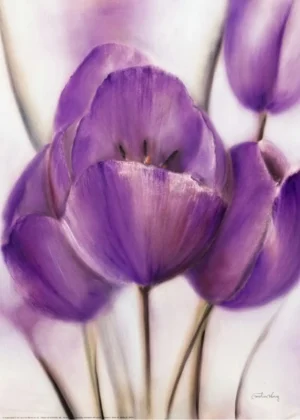Caroline Wenig | Li2012 | Purple Blossom II