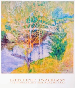 John Henry Twachtman  | Li0933 | The white bridge