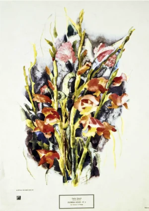 Charles  Demuth | Li0991 | Flower Study N°4