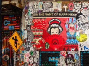 Claudio Sacomano | CS163CO | In the name of happiness - Grafittis en Baires