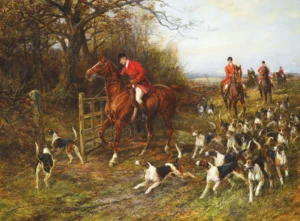 Heywood Hardy | EHH0001 | Racing with the hounds