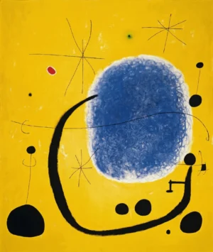 Joan Miró | EJM005 | Oro azul