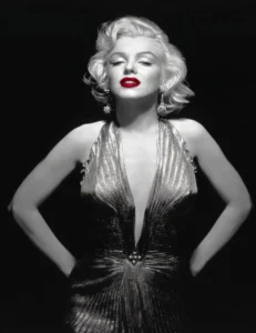 Marilyn Monroe | MM21RL | Gentlemen Prefer Blondes, Marilyn Monroe Red lips