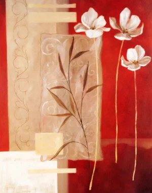 Carol Robinson | Li1434 | White flowers