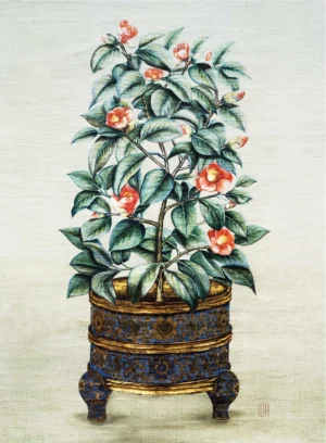 IDA_Iksel Decorative Art | Li1473 |	Flaming blosoms