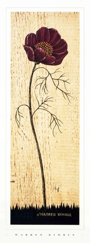 Warren Kimble | Li1494 | Floral panel