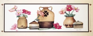 E. Mandlen Naupi | Li1498 | Jarrones con flores