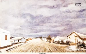 Molina Campos | Li0250 | La calle larga