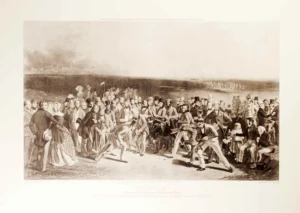 Engraved by Charles Wagstaffee | Li0333 | The Golfers