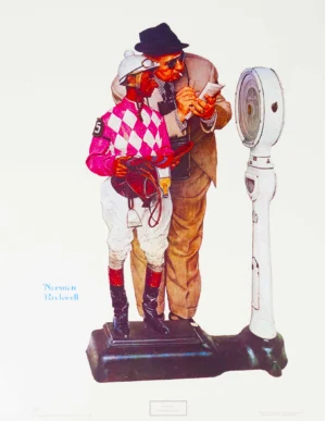 Norman Rockwell | Li0819 | Weighing in