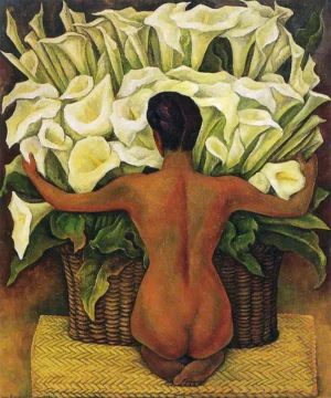 Diego Rivera | EDR01 | Desnudo con Alcatraces