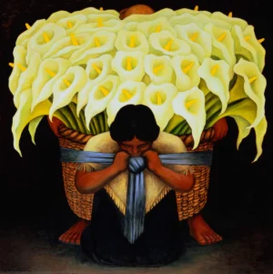 Diego Rivera | EDR02 | Vendedor de flores
