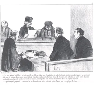 Honoré Daumier | EGRAB004 | Les Gens de Justice, 1845 / Le Jugement Incompréhensible