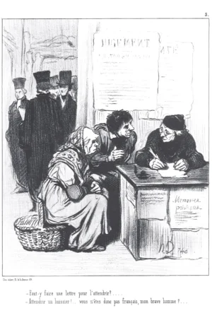Honoré Daumier | EGRAB005 | Les Gens de Justice, 1845 / L'Huissier Insensible